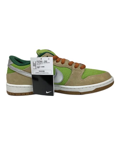 NIKE SB（ナイキエスビー）NIKE SB (ナイキエスビー) ローカットスニーカー 黄緑 サイズ:27.5 未使用品の古着・服飾アイテム