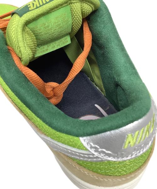 NIKE SB（ナイキエスビー）NIKE SB (ナイキエスビー) ローカットスニーカー 黄緑 サイズ:27.5 未使用品の古着・服飾アイテム