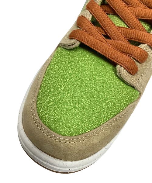 NIKE SB（ナイキエスビー）NIKE SB (ナイキエスビー) ローカットスニーカー 黄緑 サイズ:27.5 未使用品の古着・服飾アイテム