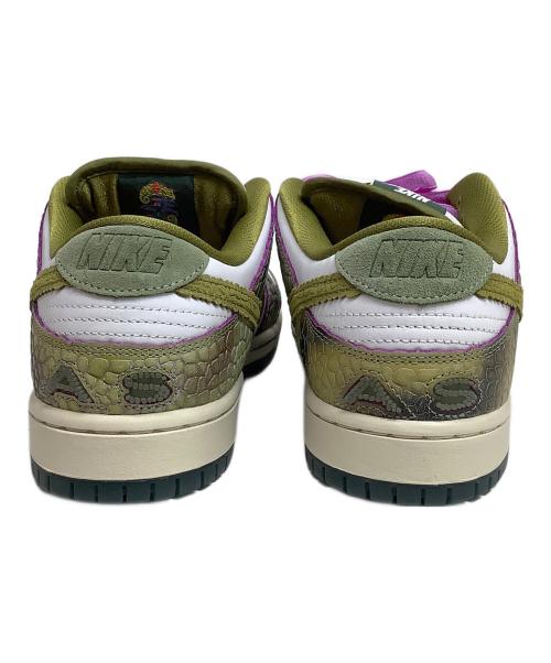 NIKE SB（ナイキエスビー）NIKE SB (ナイキエスビー) ローカットスニーカー ホワイト×カーキ サイズ:27.5の古着・服飾アイテム