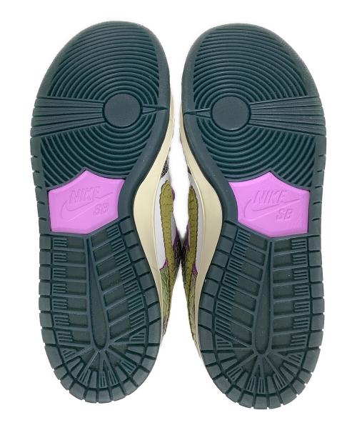 NIKE SB（ナイキエスビー）NIKE SB (ナイキエスビー) ローカットスニーカー ホワイト×カーキ サイズ:27.5の古着・服飾アイテム