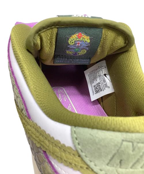 NIKE SB（ナイキエスビー）NIKE SB (ナイキエスビー) ローカットスニーカー ホワイト×カーキ サイズ:27.5の古着・服飾アイテム