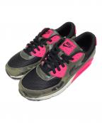 NIKEナイキ）の古着「ローカットスニーカー」｜カーキ×ピンク