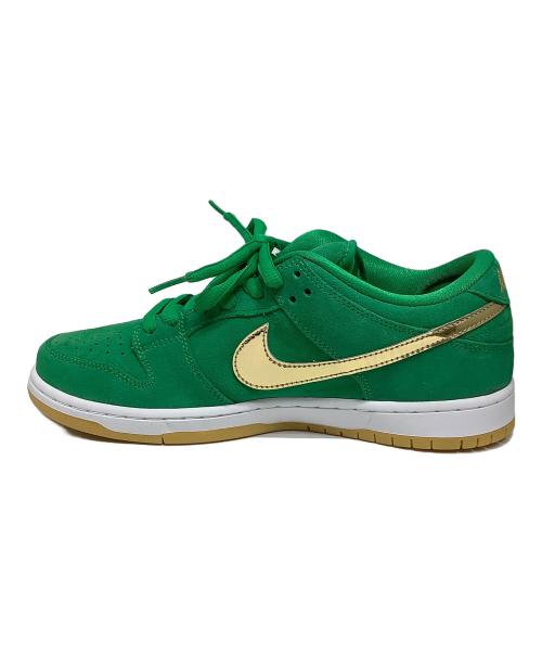 NIKE SB（ナイキエスビー）NIKE SB (ナイキエスビー) ローカットスニーカー グリーン サイズ:27.5の古着・服飾アイテム