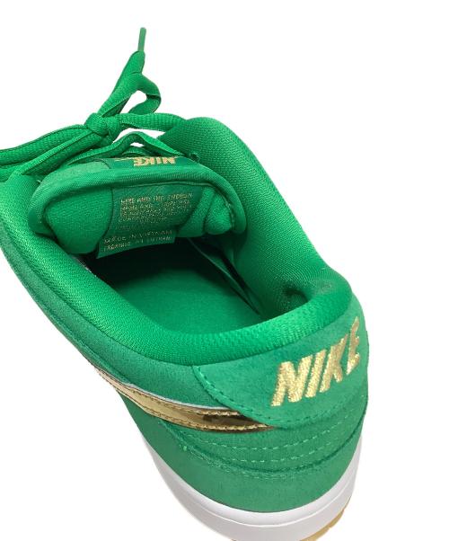 NIKE SB（ナイキエスビー）NIKE SB (ナイキエスビー) ローカットスニーカー グリーン サイズ:27.5の古着・服飾アイテム