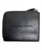 BALENCIAGAバレンシアガ）の古着「L字コインケース」｜ブラック