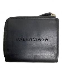 BALENCIAGA（バレンシアガ）の古着「L字コインケース」｜ブラック