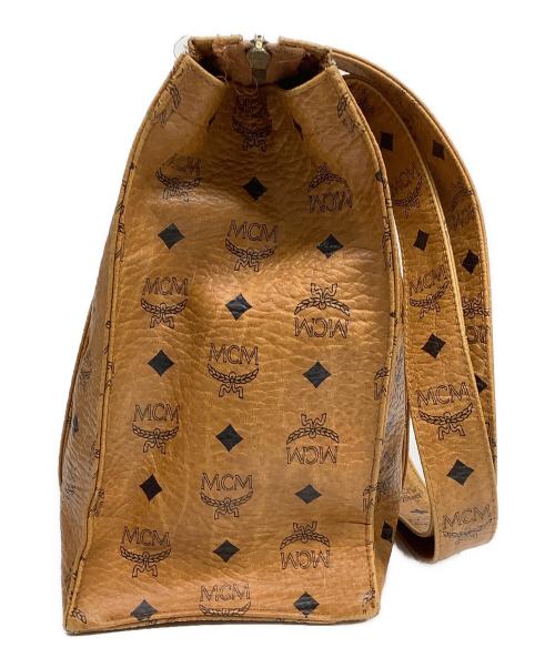 MCM（エムシーエム）MCM (エムシーエム) トートバッグ ブラウンの古着・服飾アイテム