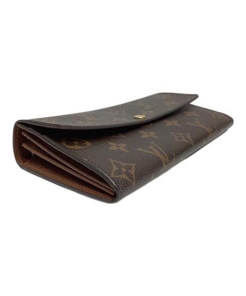 LOUIS VUITTON（ルイ ヴィトン）LOUIS VUITTON (ルイ ヴィトン) ポルトフォイユ・サラ ブラウンの古着・服飾アイテム