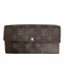 LOUIS VUITTON（ルイ ヴィトン）の古着「ポルトフォイユ・サラ」｜ブラウン