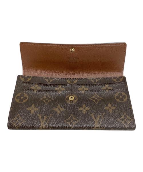 LOUIS VUITTON（ルイ ヴィトン）LOUIS VUITTON (ルイ ヴィトン) ポルトフォイユ・サラ ブラウンの古着・服飾アイテム