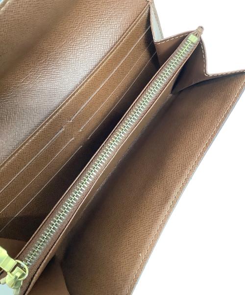 LOUIS VUITTON（ルイ ヴィトン）LOUIS VUITTON (ルイ ヴィトン) ポルトフォイユ・サラ ブラウンの古着・服飾アイテム