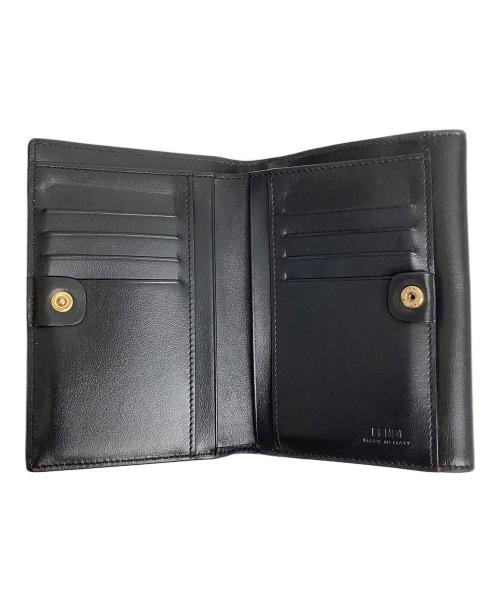 FENDI（フェンディ）FENDI (フェンディ) 3つ折り財布 ブラックの古着・服飾アイテム