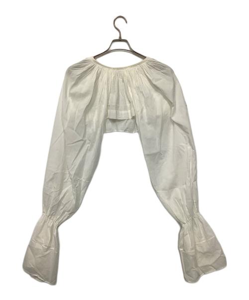 PAN（パン）pan (パン) 長袖ブラウス ホワイト サイズ:Fの古着・服飾アイテム