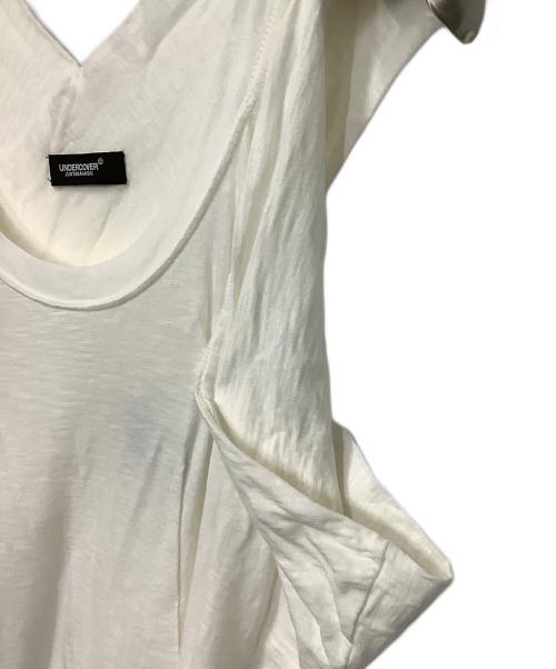 UNDERCOVER（アンダーカバー）UNDERCOVER (アンダーカバー) JUN TAKAHASHI (ジュンタカハシ) ノースリーブカットソー ホワイト サイズ:Mの古着・服飾アイテム