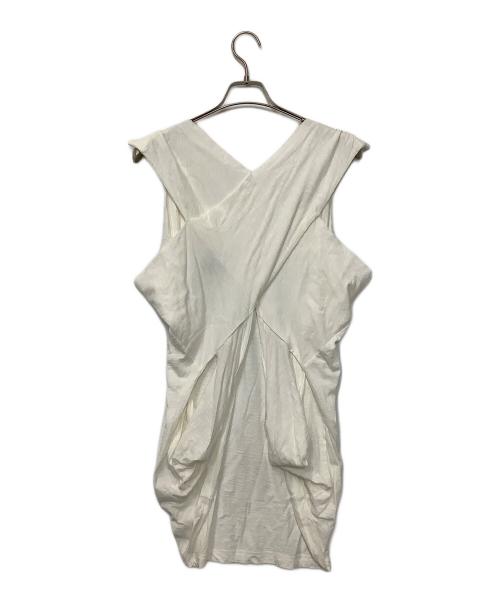 UNDERCOVER（アンダーカバー）UNDERCOVER (アンダーカバー) JUN TAKAHASHI (ジュンタカハシ) ノースリーブカットソー ホワイト サイズ:Mの古着・服飾アイテム