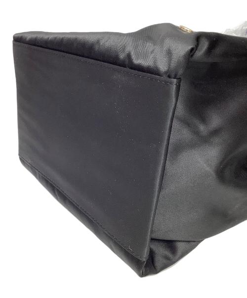 russet（ラシット）russet (ラシット) ナイロンハンドバッグ ブラック 未使用品の古着・服飾アイテム