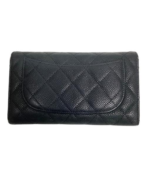 CHANEL（シャネル）CHANEL (シャネル) 長財布 ブラックの古着・服飾アイテム