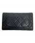 CHANEL (シャネル) 長財布 ブラック：18000円