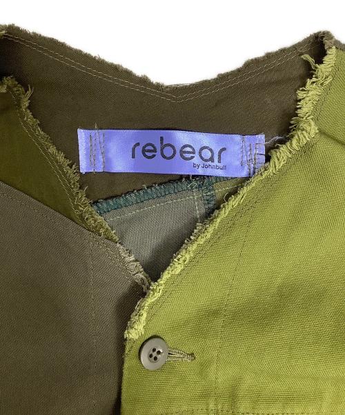 REBEAR（リペア）rebear (リペア) カバーオール カーキ サイズ:Freeの古着・服飾アイテム