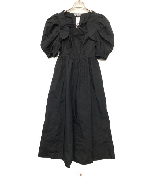 MICHI（ミチ）michi (ミチ) SLY (スライ) 半袖ワンピース ブラック サイズ:FREEの古着・服飾アイテム