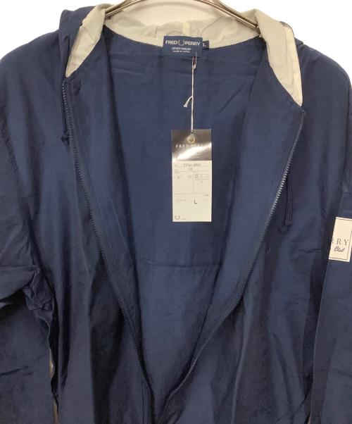 FRED PERRY（フレッドペリー）FRED PERRY (フレッドペリー) ジップパーカー ネイビー サイズ:Lの古着・服飾アイテム