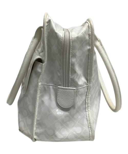 GHERARDINI（ゲラルディーニ）GHERARDINI (ゲラルディーニ) ソフティートートバッグ ホワイトの古着・服飾アイテム