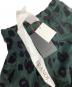 中古・古着 TRANOI (トラノイ) leopard tulle skirt グリーン サイズ:1 未使用品：10000円