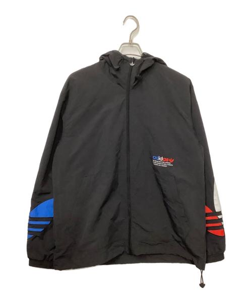 adidas Originals（アディダスオリジナル）adidas originals (アディダスオリジナル) ウインドブレーカー ブラック サイズ:XLの古着・服飾アイテム