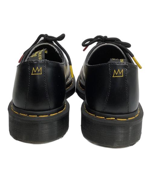 Dr.Martens（ドクターマーチン）Dr.Martens (ドクターマーチン) Jean-Michel Basquiat (ジャン ミシェル バスキア) 3ホールブーツ ブラック サイズ:26の古着・服飾アイテム
