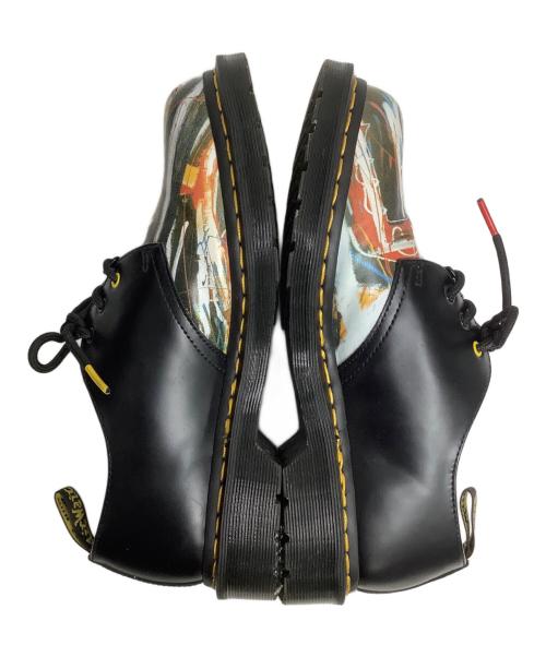 Dr.Martens（ドクターマーチン）Dr.Martens (ドクターマーチン) Jean-Michel Basquiat (ジャン ミシェル バスキア) 3ホールブーツ ブラック サイズ:26の古着・服飾アイテム