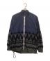 sacai（サカイ）の古着「シャツジャケット」｜ネイビー×ブラック