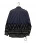 sacai (サカイ) シャツジャケット ネイビー×ブラック サイズ:M：18000円