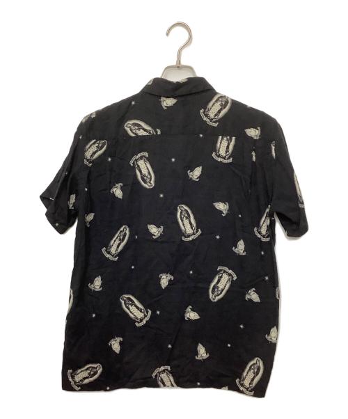 RUDE GALLERY（ルードギャラリー）RUDE GALLERY (ルードギャラリー) THE BLACKLIST 半袖シャツ ブラック サイズ:Lの古着・服飾アイテム