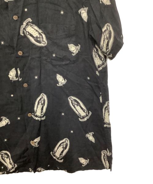 RUDE GALLERY（ルードギャラリー）RUDE GALLERY (ルードギャラリー) THE BLACKLIST 半袖シャツ ブラック サイズ:Lの古着・服飾アイテム