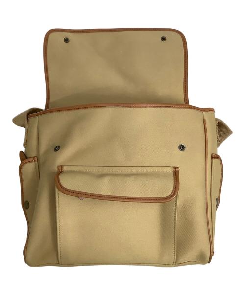 POLO RALPH LAUREN（ポロ・ラルフローレン）POLO RALPH LAUREN (ポロ・ラルフローレン) サファリショルダーバッグ ベージュの古着・服飾アイテム