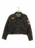 RALPH LAUREN COUNTRY（ラルフローレンカントリー）の古着「ヴィンテージデニムジャケット」｜ブラック