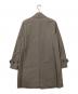 MARGARET HOWELL (マーガレットハウエル) ステンカラーコート グレー サイズ:M：7000円