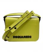DSQUARED2ディースクエアード）の古着「Logo Crossbody/ロゴクロスボディーバッグ」｜イエロー