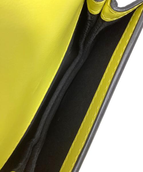 DSQUARED2（ディースクエアード）DSQUARED2 (ディースクエアード) Logo Crossbody/ロゴクロスボディーバッグ イエローの古着・服飾アイテム