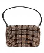 ALEXANDER WANGアレキサンダー・ワン）の古着「ビジュートリムミニバッグ」｜ブラック×ピンク