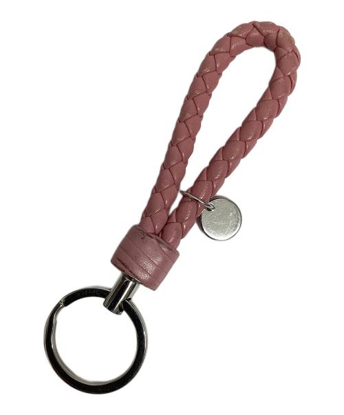 BOTTEGA VENETA（ボッテガベネタ）BOTTEGA VENETA (ボッテガベネタ) キーリング ピンクの古着・服飾アイテム