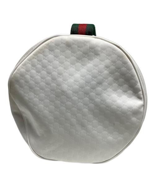 GUCCI（グッチ）GUCCI (グッチ) ミニボストンバッグ ホワイトの古着・服飾アイテム