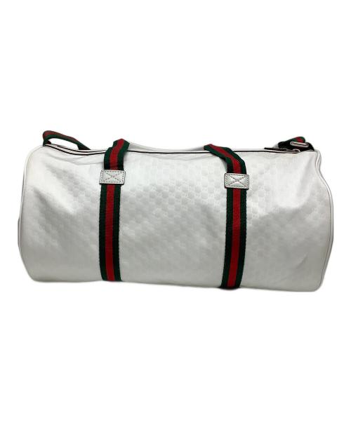 GUCCI（グッチ）GUCCI (グッチ) ミニボストンバッグ ホワイトの古着・服飾アイテム