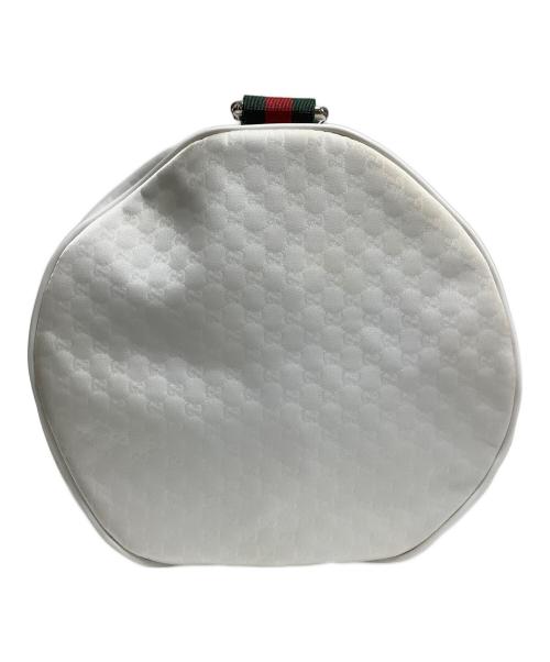 GUCCI（グッチ）GUCCI (グッチ) ミニボストンバッグ ホワイトの古着・服飾アイテム