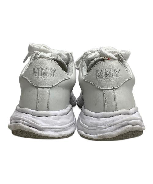 Maison MIHARA YASUHIRO（メゾン ミハラ ヤスヒロ）Maison MIHARA YASUHIRO (メゾン ミハラ ヤスヒロ) WAYNE LOW LEATHER LOW TOP ホワイト サイズ:40の古着・服飾アイテム