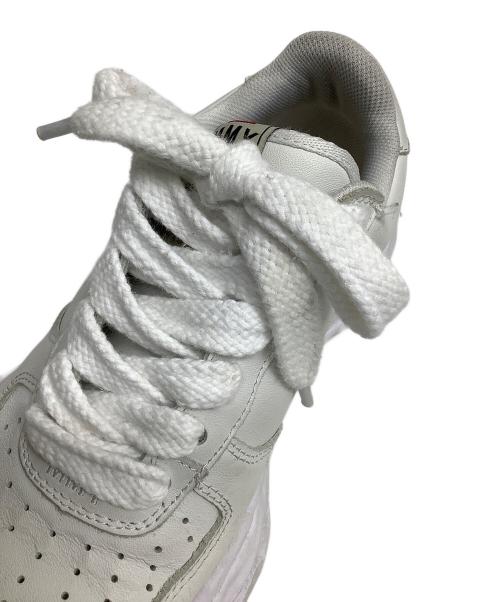 Maison MIHARA YASUHIRO（メゾン ミハラ ヤスヒロ）Maison MIHARA YASUHIRO (メゾン ミハラ ヤスヒロ) WAYNE LOW LEATHER LOW TOP ホワイト サイズ:40の古着・服飾アイテム