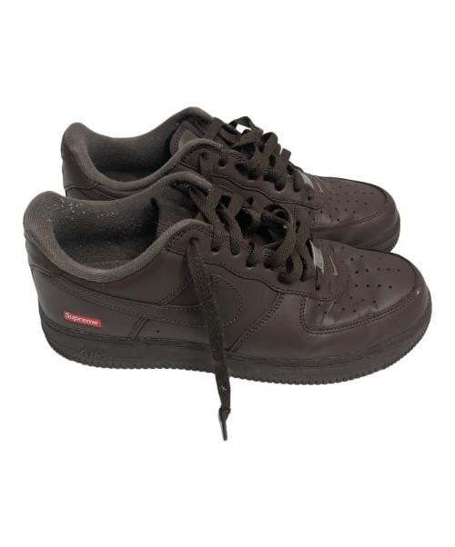 NIKE（ナイキ）NIKE (ナイキ) Supreme (シュプリーム) スニーカー ブラウン サイズ:26.5cmの古着・服飾アイテム