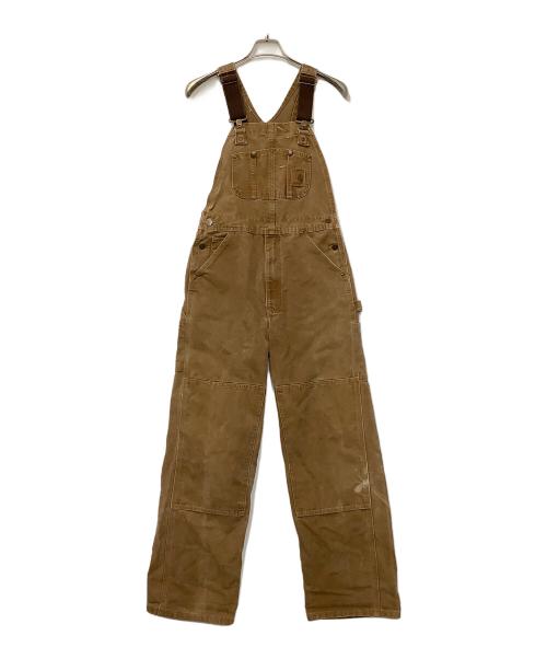 CarHartt（カーハート）CarHartt (カーハート) オーバーオール ベージュ サイズ:30×32の古着・服飾アイテム