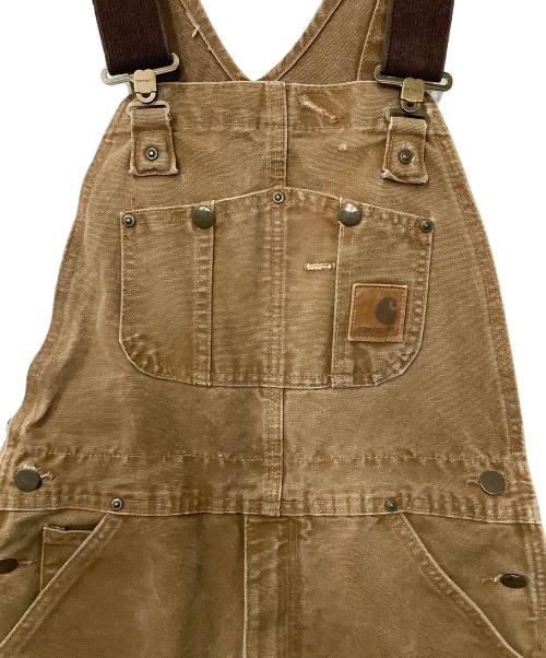 CarHartt（カーハート）CarHartt (カーハート) オーバーオール ベージュ サイズ:30×32の古着・服飾アイテム